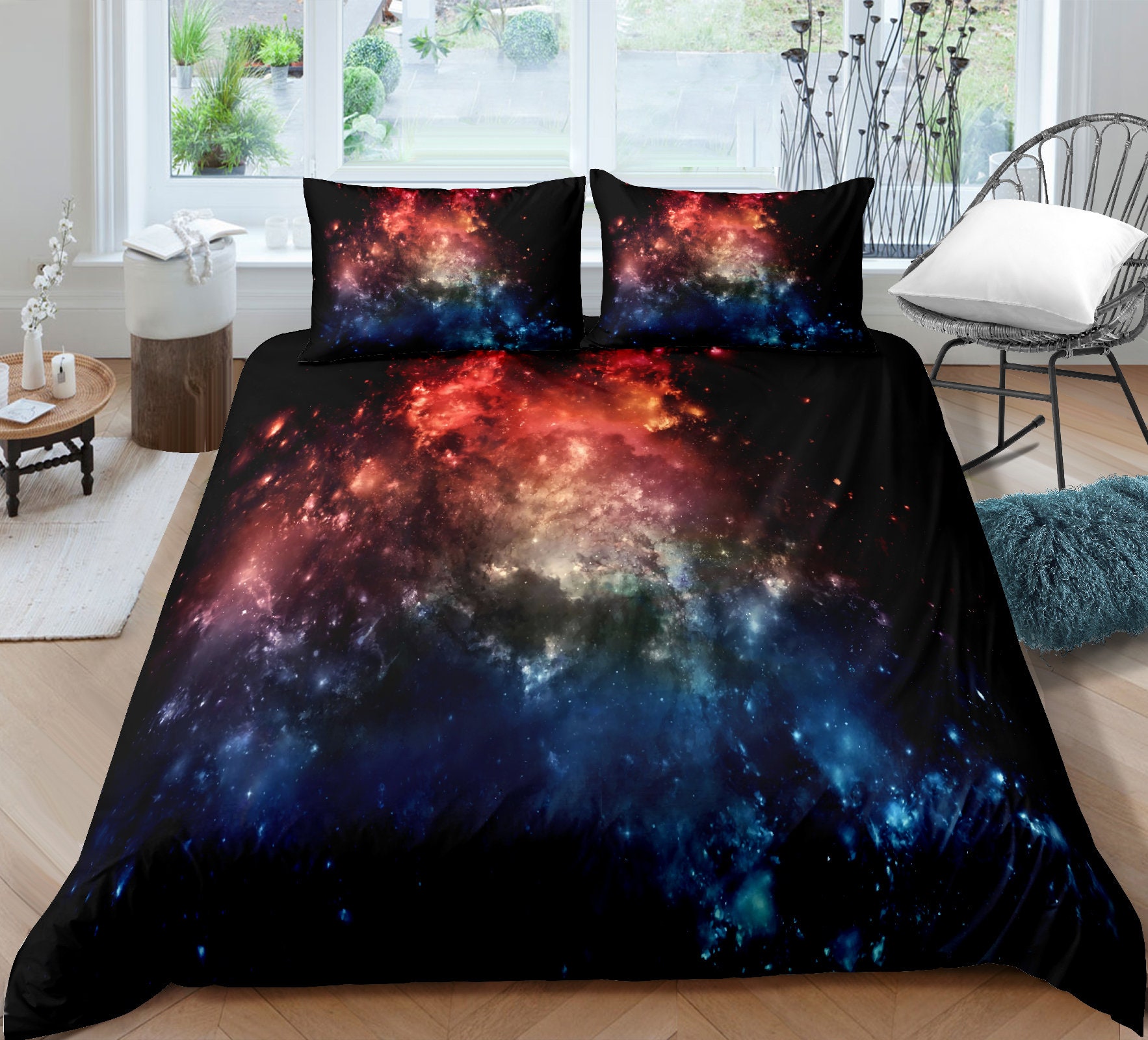 Galaxy Bedding - Etsy