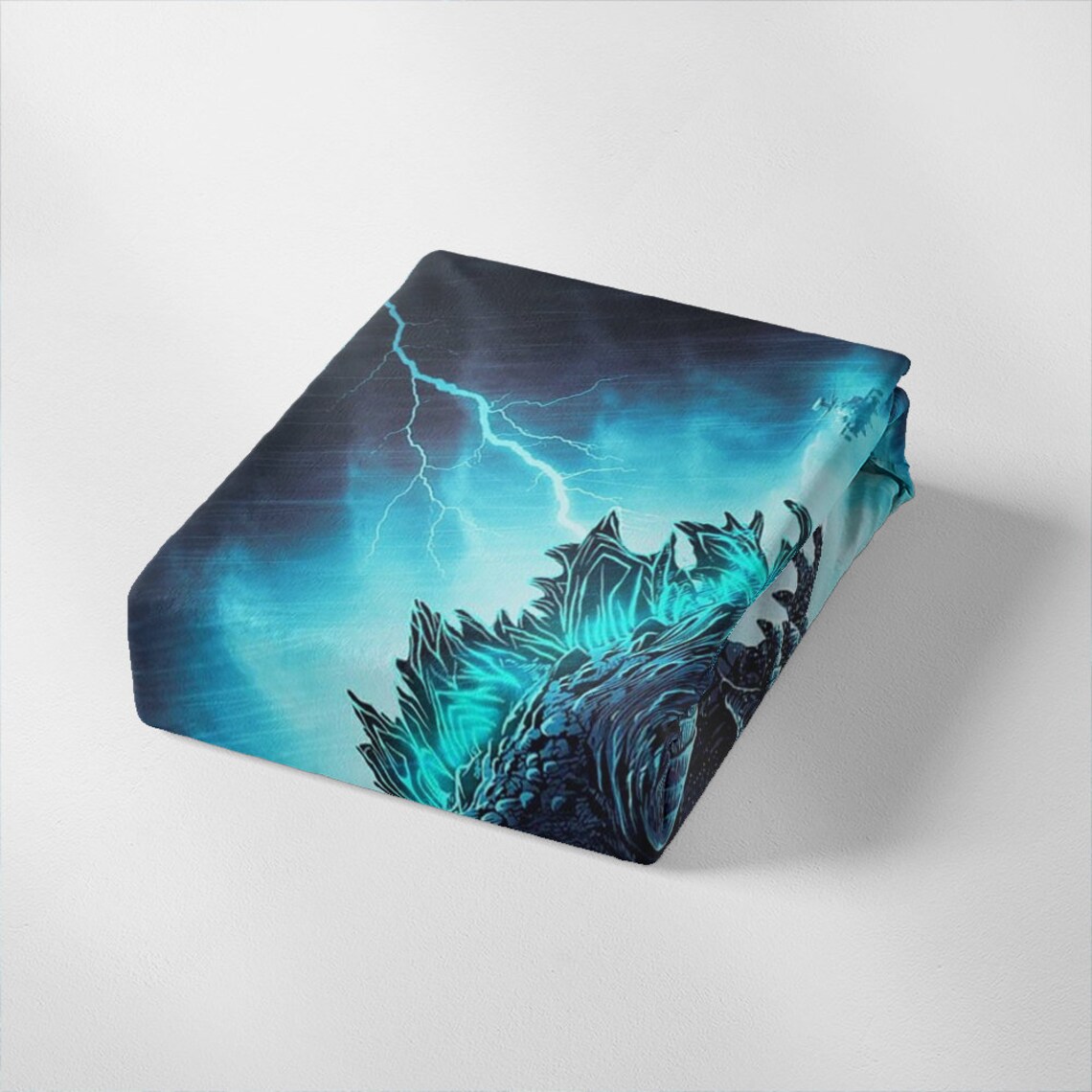 Godzilla Comforter Bed Sets Queen Sizescience Fiction Movies Etsy
