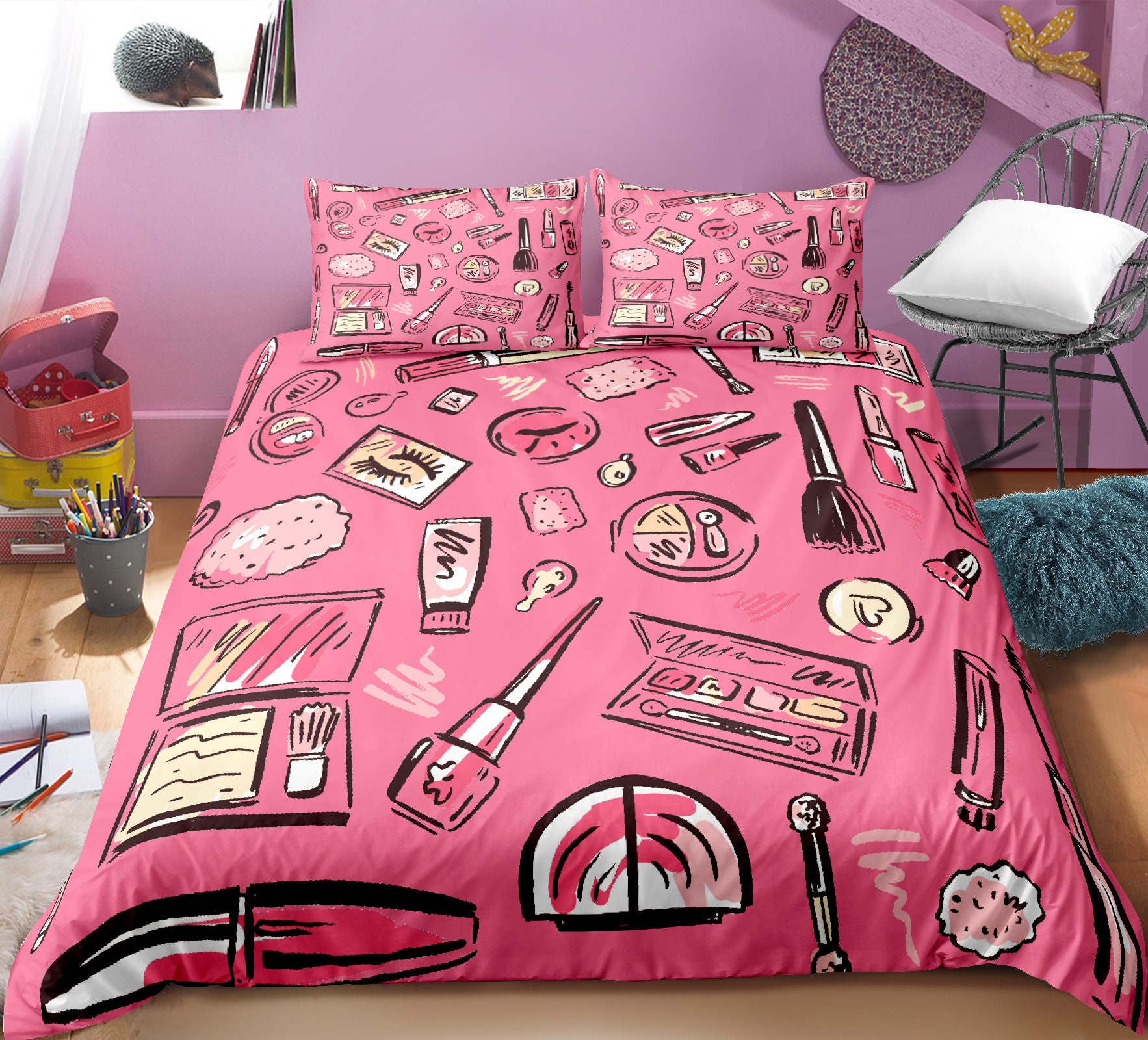 Channel Bedding Set Etsy