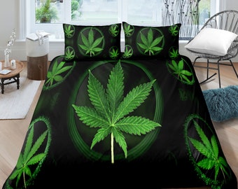 Bedding Bedding, King Size Weed Bed Set