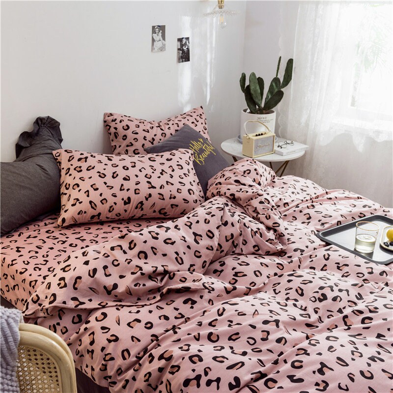 Leopard Bed Sheets - Etsy Leopard Bed Sheets - Etsy