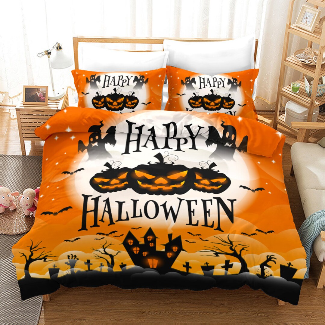 Kids Happy Halloween Duvet Cover 