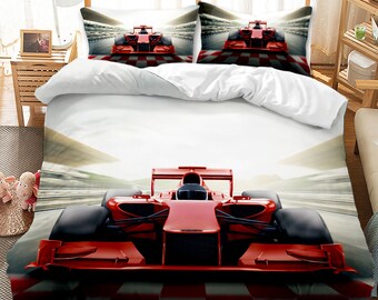 Feelyou Kids Teens Comforter Cover Set Full Size 3 Pieces Classic Vintage American Muscle Car Duvet Cover Set Decorative Bedding Set 3D Red Car Bedspread Cover with 2 Pillow Shams Microfiber Feelyou Kids Teens Comforter Cover Set Full Size 3 Pieces Classic Vintage American Muscle Car Duvet Cover Set Decorative Bedding Set 3D Red Car Bedspread Cover with 2 Pillow Shams Microfiber
