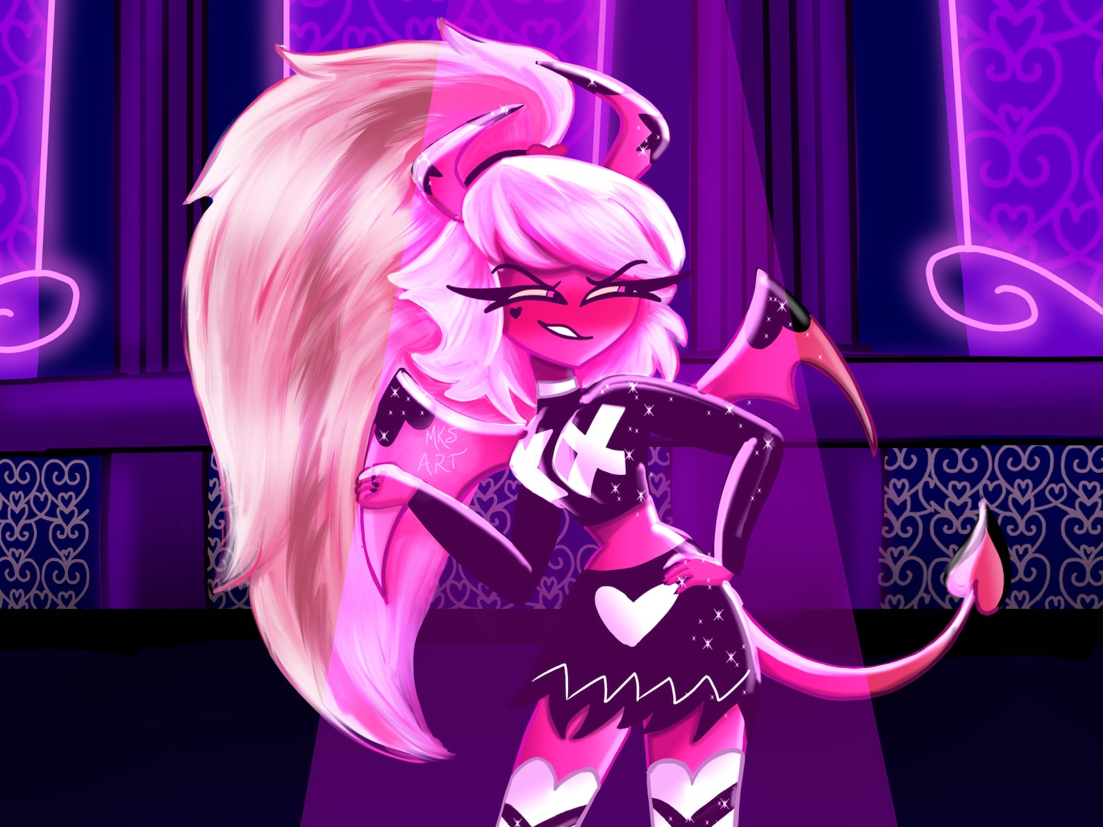 Helluva Boss Episode 7 Verosika Art Print | Etsy