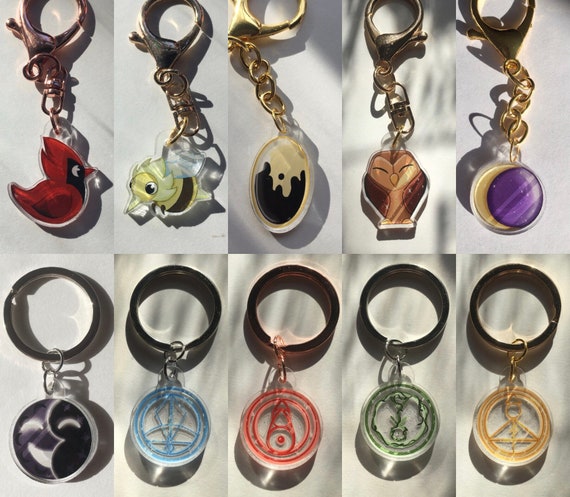 The Owl House Charm keychains