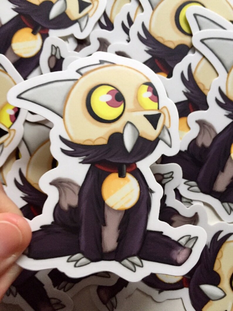 The Owl House King vinyl sticker 