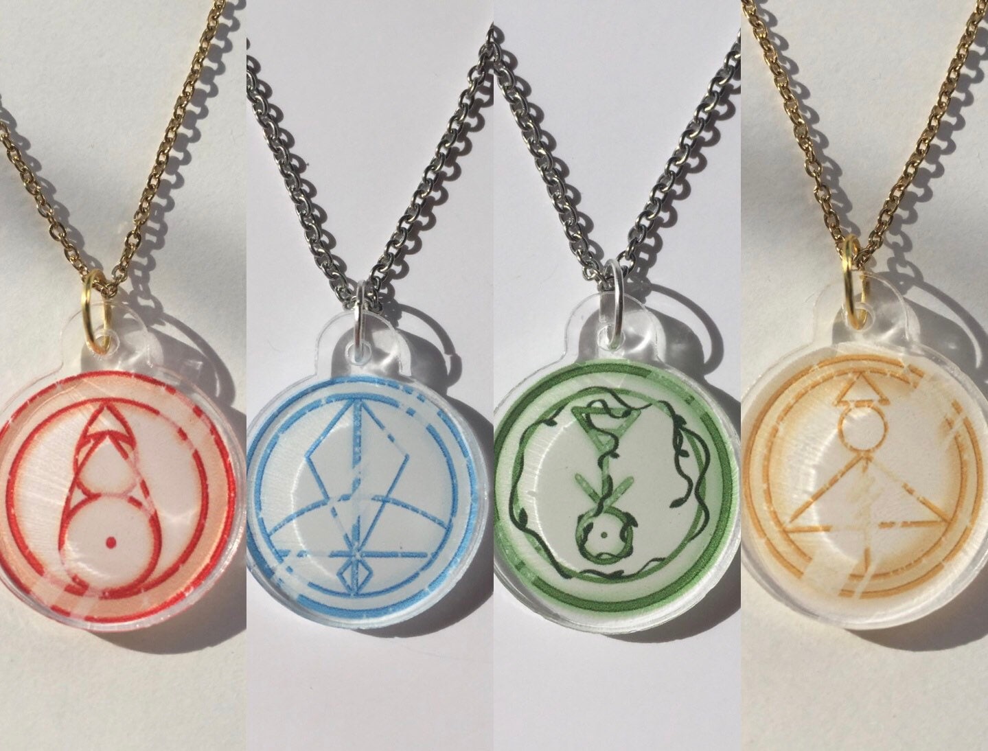 The Owl House Glyph Necklace Etsy