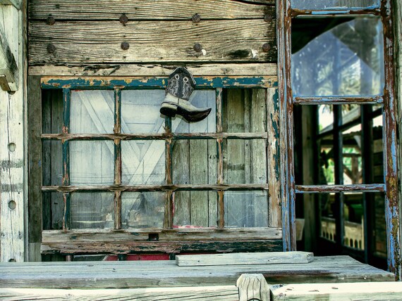 Art of Acceptance is Being a Window and a Boot – Limited Edition Fine Art Photograph | Contemporary Wall Art