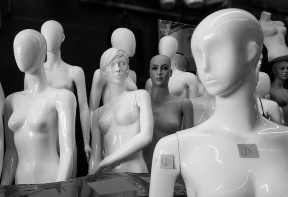 Simulacra – Fine Art Street Photography, The Glass Between Series, Limited Edition B&W Film Print