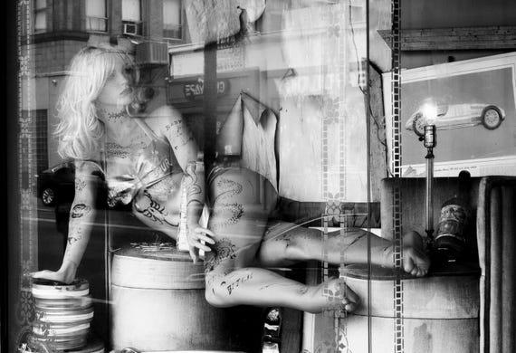 Mannequin Portrait – Minimalist Black & White Fine Art Photography Print