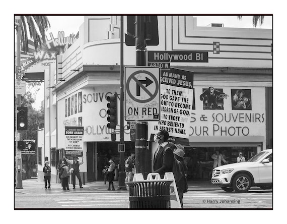 Lost in Hollywood. Don’t send help!  Hollywood Boulevard, Contemporary Photography, Home & Living, Street Photography,  Fine Wall Art