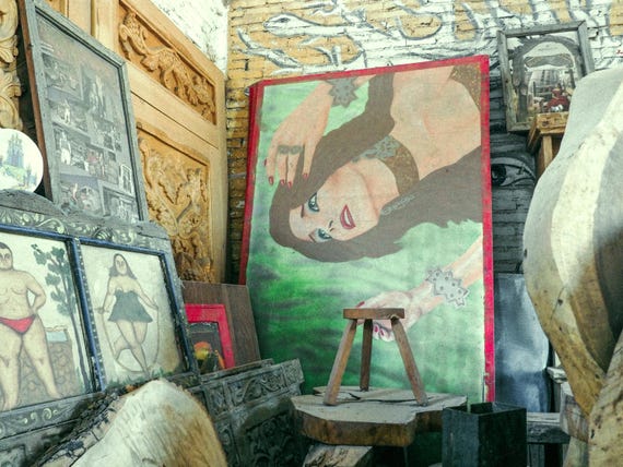 The Corner That Smiled | Fine Art Photograph | Bohemian interiors | Documentary-style photography | Vintage art spaces