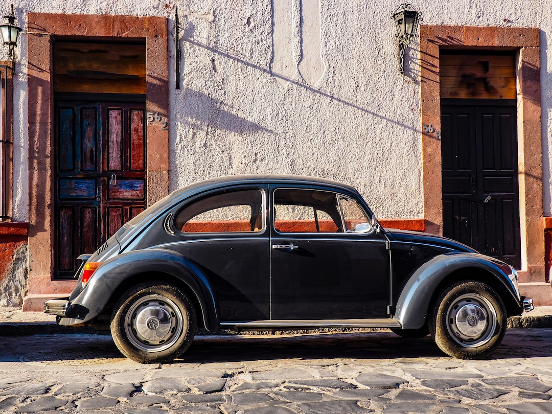 Volkswagen Beetle Wall Art Contemporary Home and Gallery Art Classic