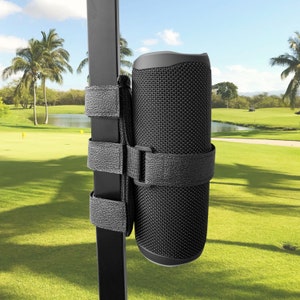 Portable Bluetooth Speaker Mount for Golf Cart Accessories ATV UTV Bike Handlebar Wireless Adjustable Strap Holder for JBL Anker Accessory