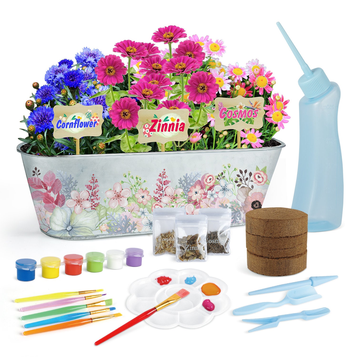Ushine Gardens Flower Growing Kit for Girls and Boys Ages 6 Etsy