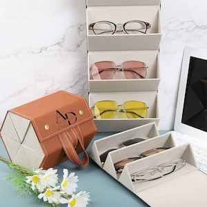 Glasses Case Multiple Pairs - Etsy