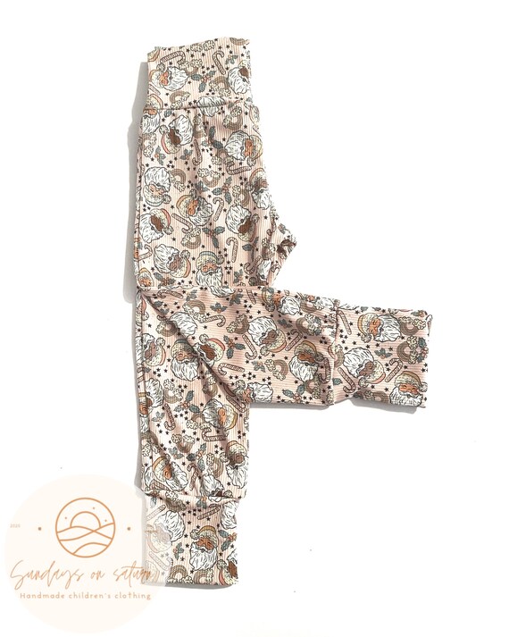 infant christmas leggings