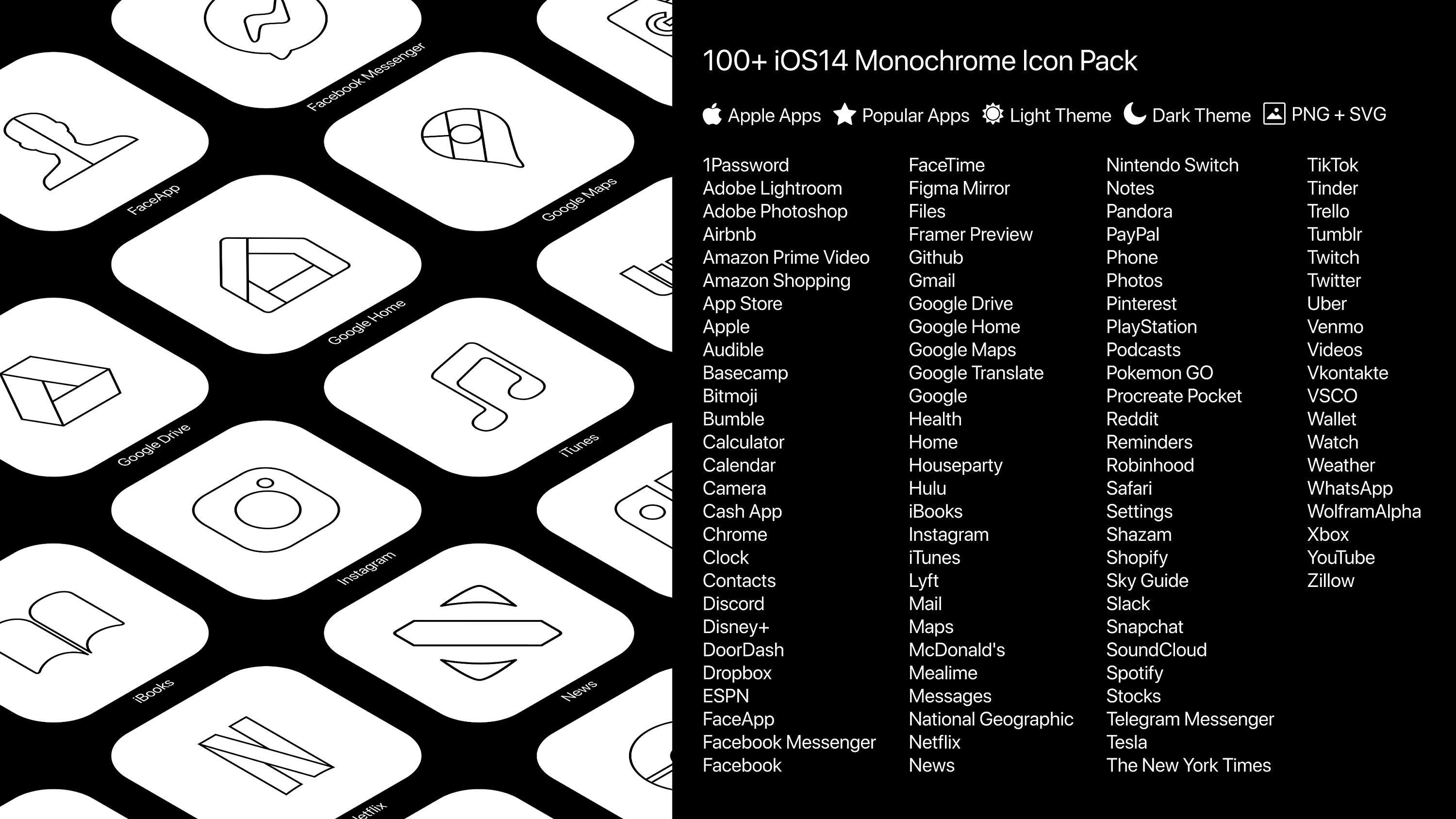 100 Ios14 Monochrome Icon Pack Etsy 100 Ios14 Monochrome Icon Pack Etsy
