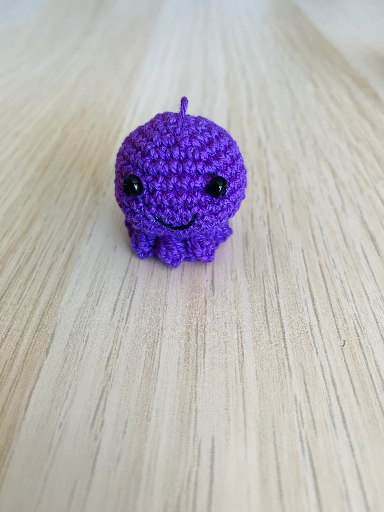 Octopus plush Crochet octopus Keychain Animal keyring Sea | Etsy