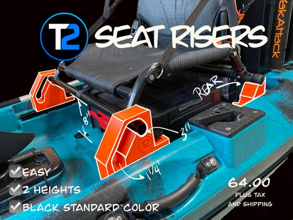 Kayak Seat Risers: 3" HooDoo, Native & BKC Kayaks