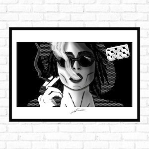 Fight Club Helena Bonham Carter Original Kunstdruck
