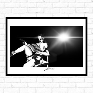 Tomb Raider Original Art Print