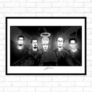 Linkin Park Hybrid Theory Original Art print