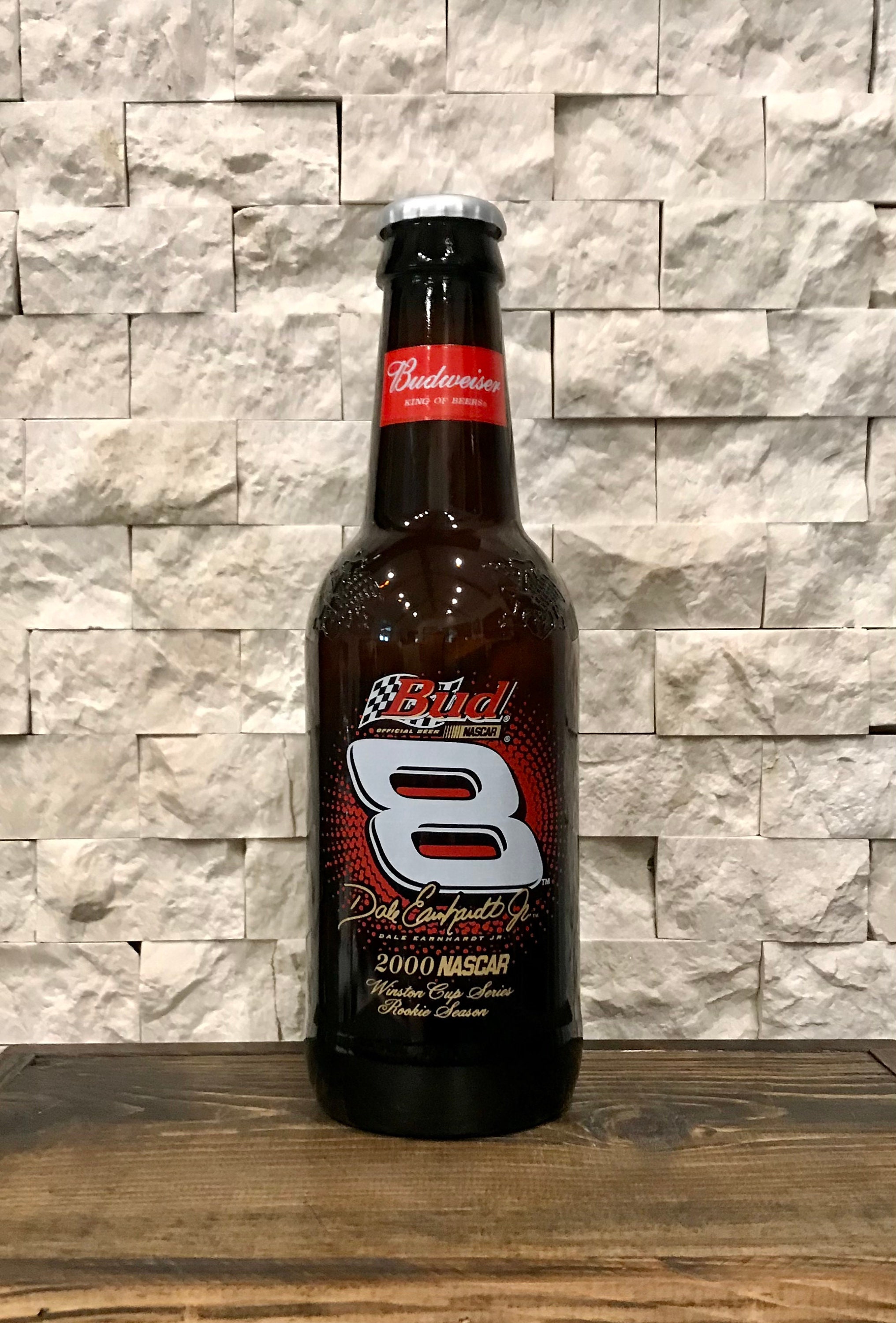 Large Budweiser Bottle Earnhardt Jr 8 Nascar 2000 Etsy