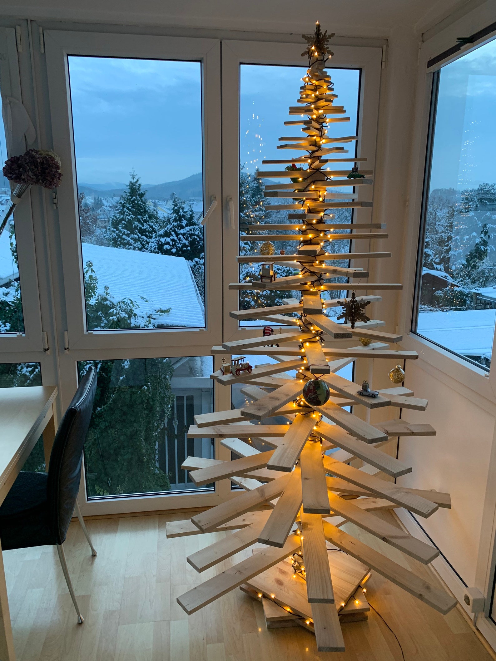 Der nachhaltige Weihnachtsbaum aus Holz groß Etsy.de
