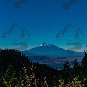 Mount Shasta |  Mountain Art |  Wall Art | Alpine Landscape | Summer Landscape | Landscape Photography | Nature | Digital Download