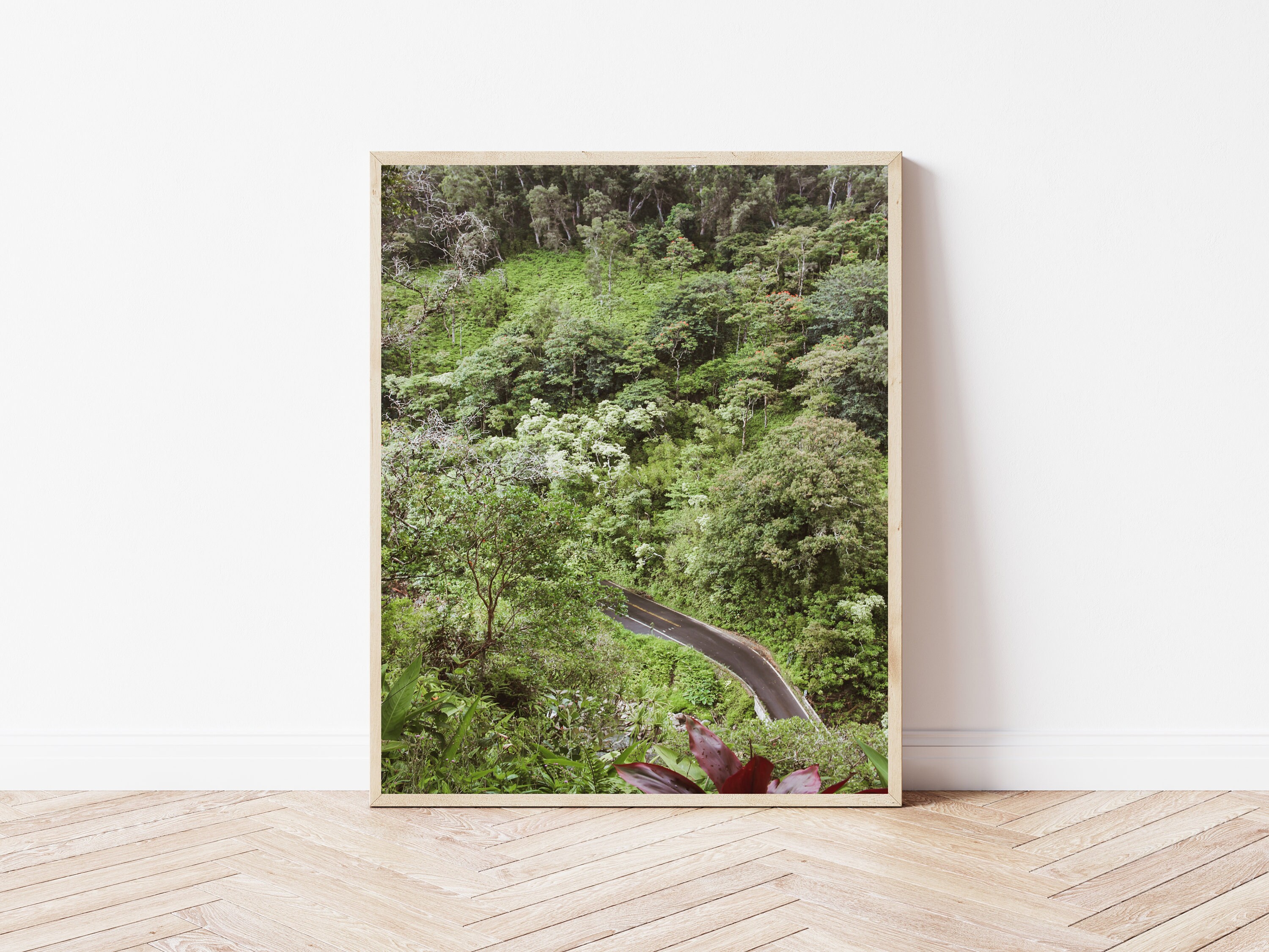 Photography Art & Collectibles Maui Palm Trees Road to Hana Maui Photo Tropical Maui Island