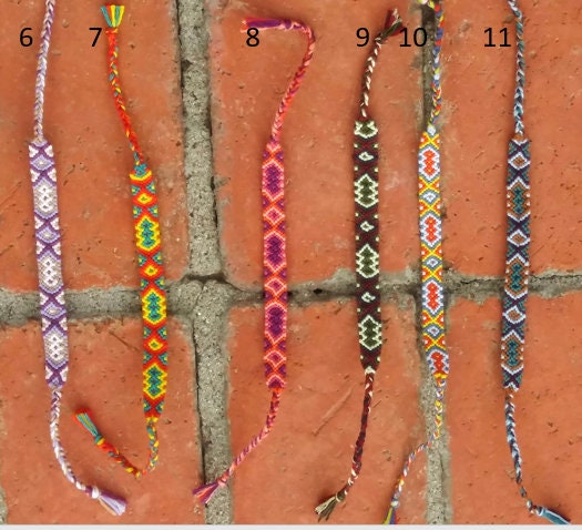 Ten String Friendship Bracelet - Etsy