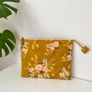 Golden Floral Tablet Case