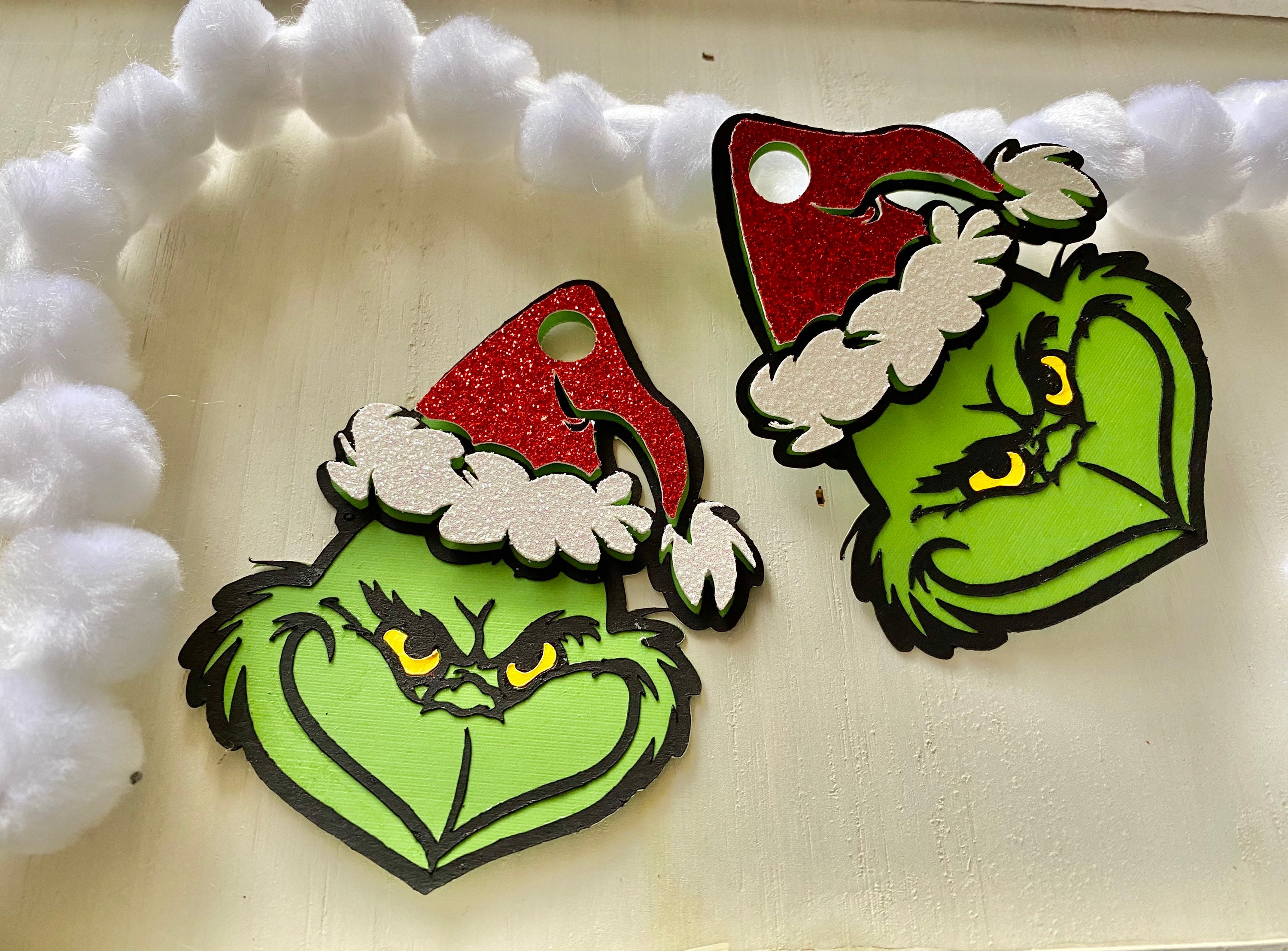 Grinch Christmas Tags Grinch Christmas Tags Gift Wrapping | Etsy