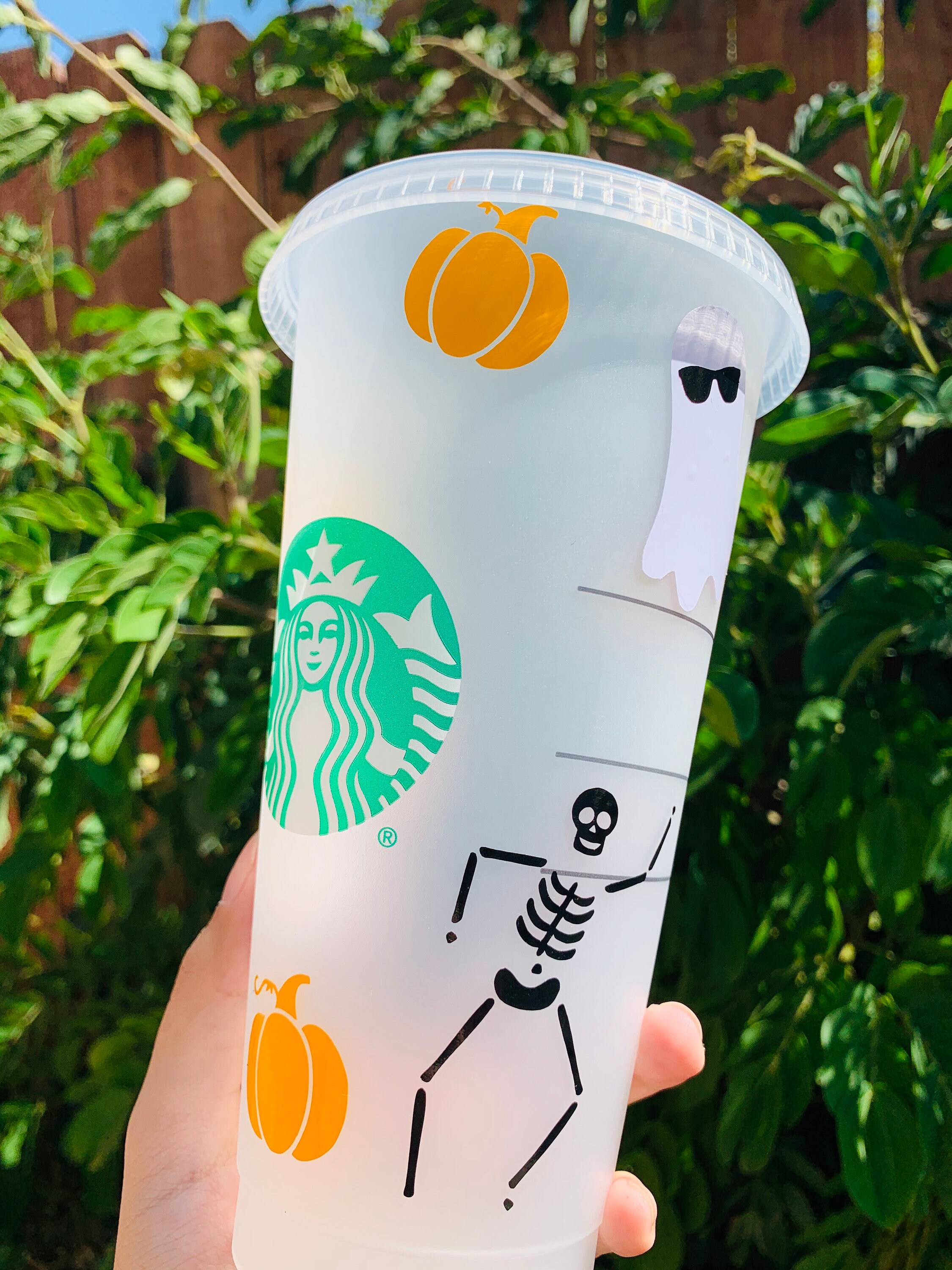 Halloween cup Halloween Starbucks cup Halloween Starbucks Etsy