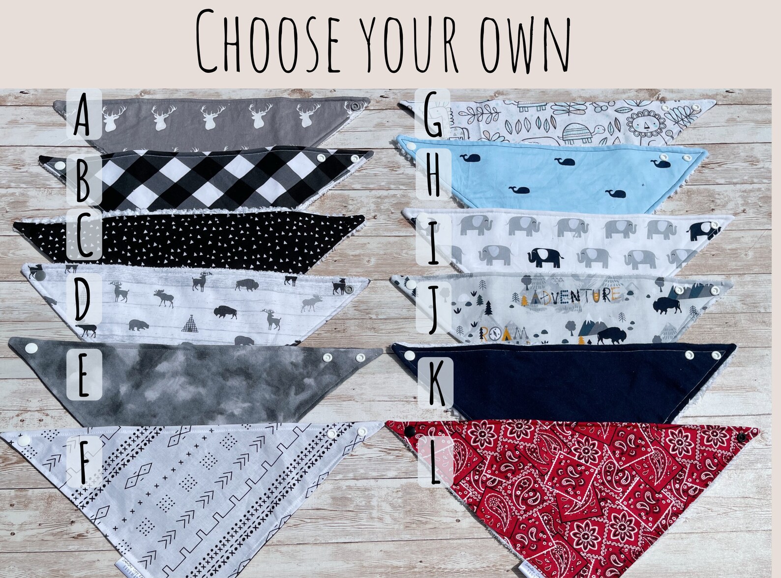 Custom Baby Gift Set Pacifier Clip Burp Cloth Custom Etsy