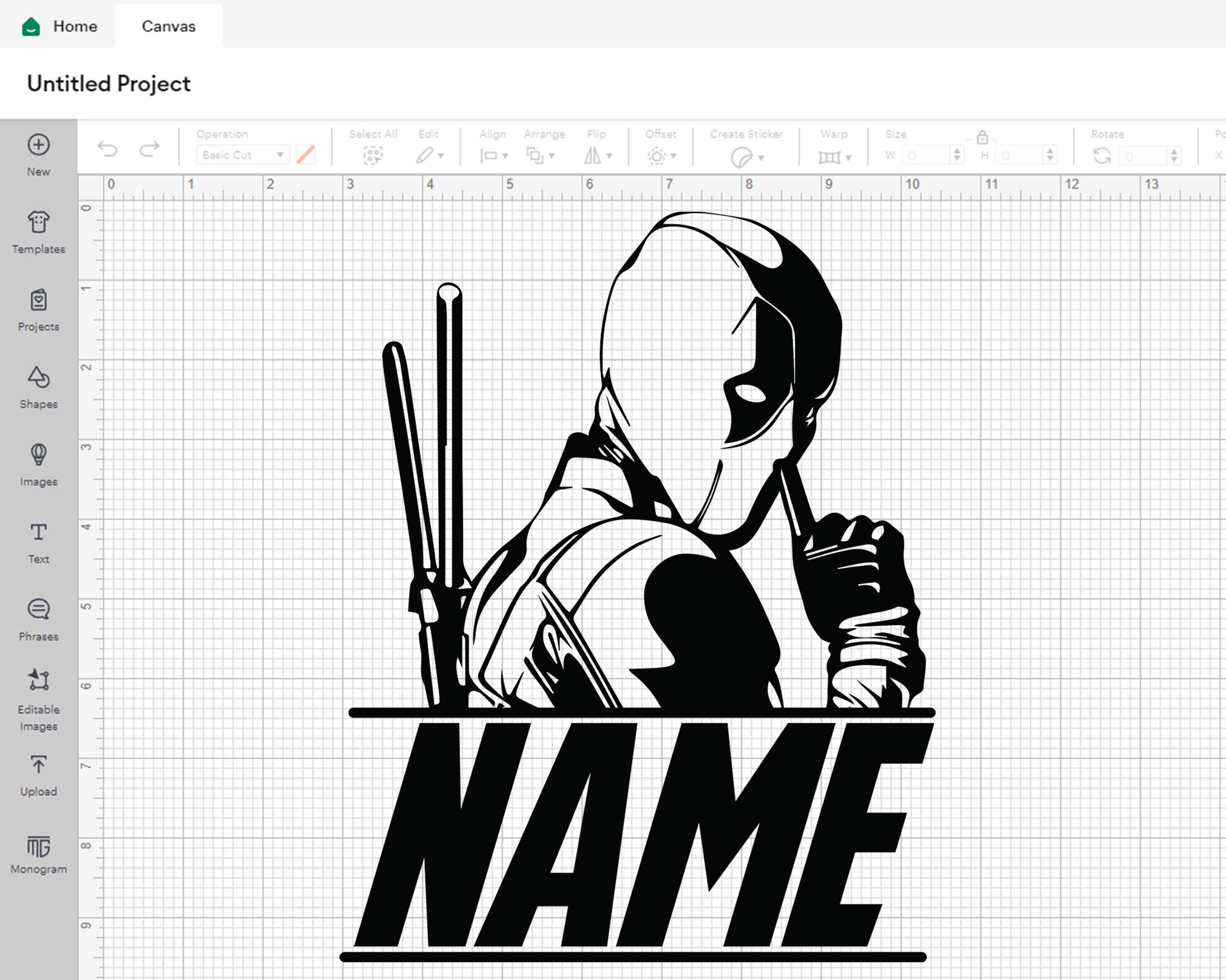 Deadpool SVG Bundle: Cricut & Laser Cut Files + Font (digital Download ...