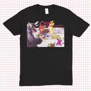 Retro Mega Zero Shirt: Video Gamer Gift, Vintage Style, Retro, Fantasy, RPG, Gaming Style Shirt