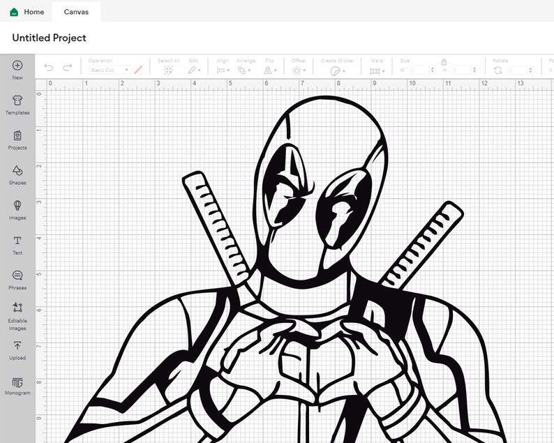 Deadpool SVG Bundle: Cricut & Laser Cut Files + Font (digital Download ...