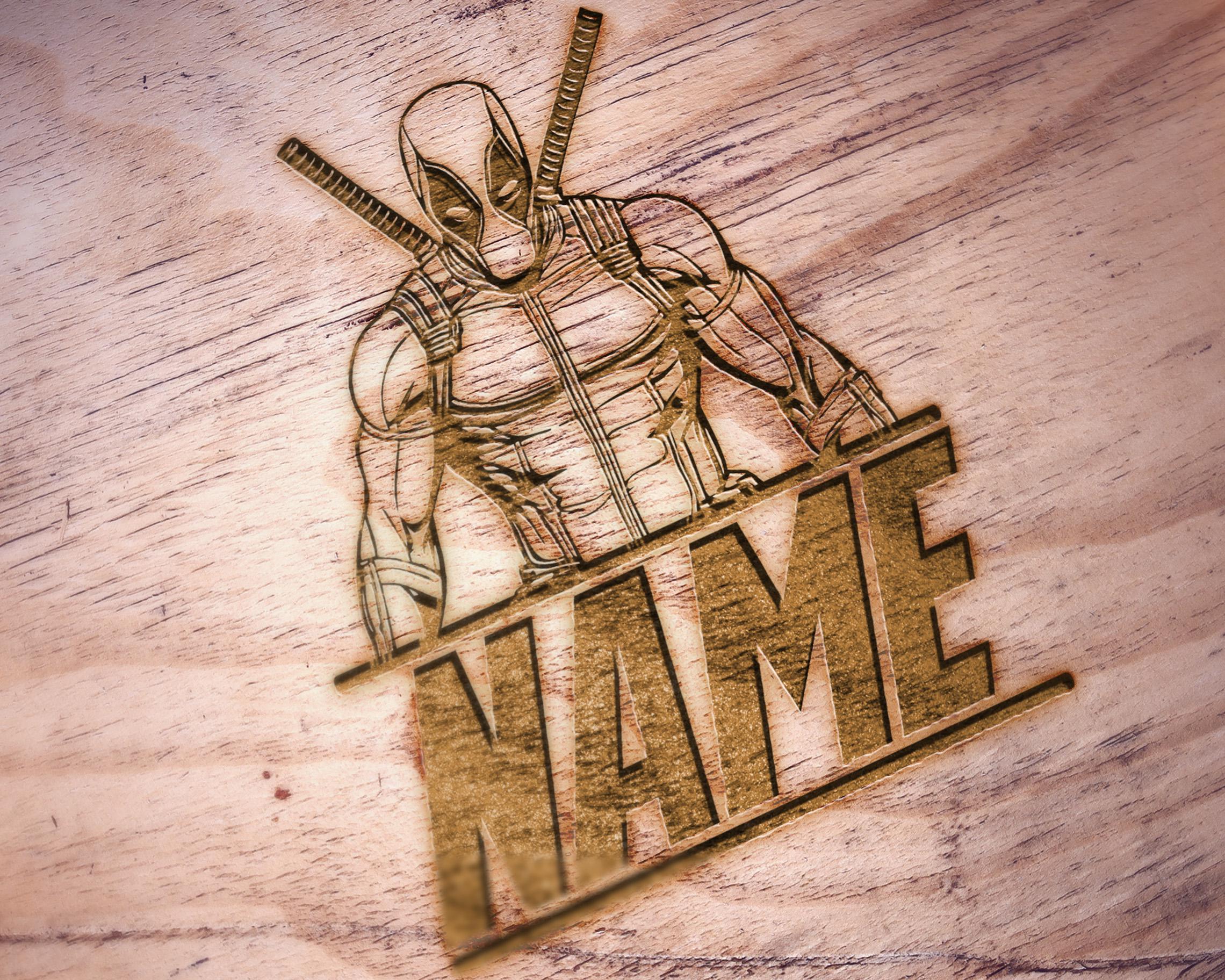 Deadpool SVG Bundle: Cricut, Laser Cut Files + Font (digital Download ...