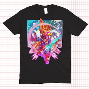 Retro Mega Zero Shirt: Vintage Style Video Gamer Apparel