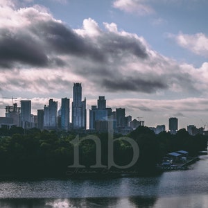Austin Skyline, Downtown Austin, Texas, Digital Download