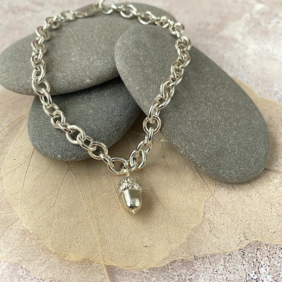 Acorn charm bracelet sale