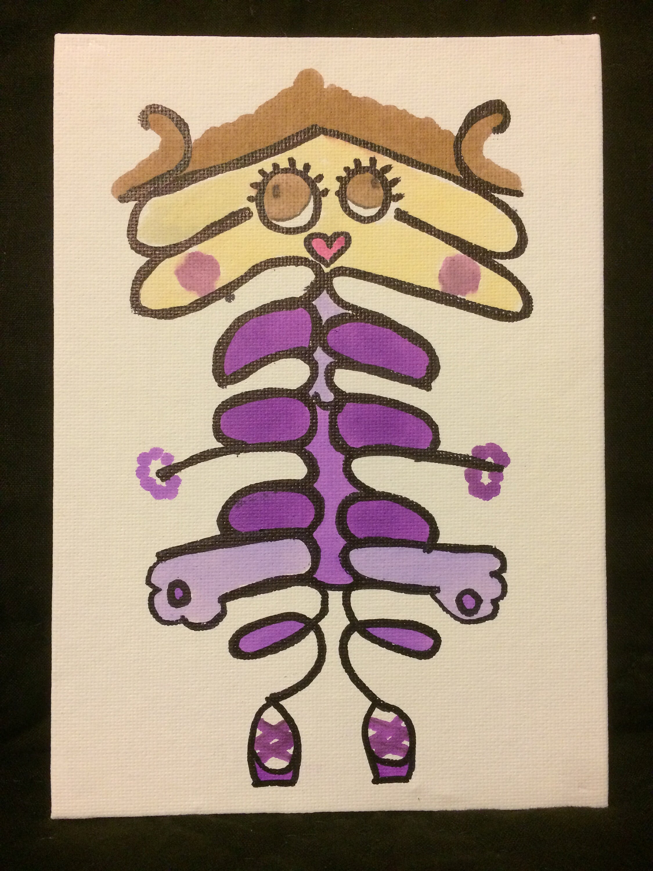 Cursive Critter Name Art Unique Character Made Using the Letters of ...