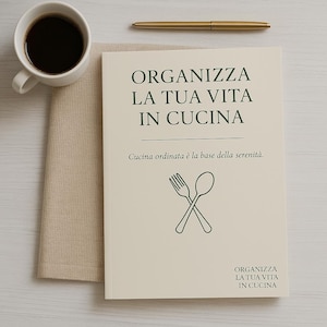 Planner Giornaliero Meal Prep e Lista Spesa | PDF Stampabile Cucina | Organizza i tuoi pasti