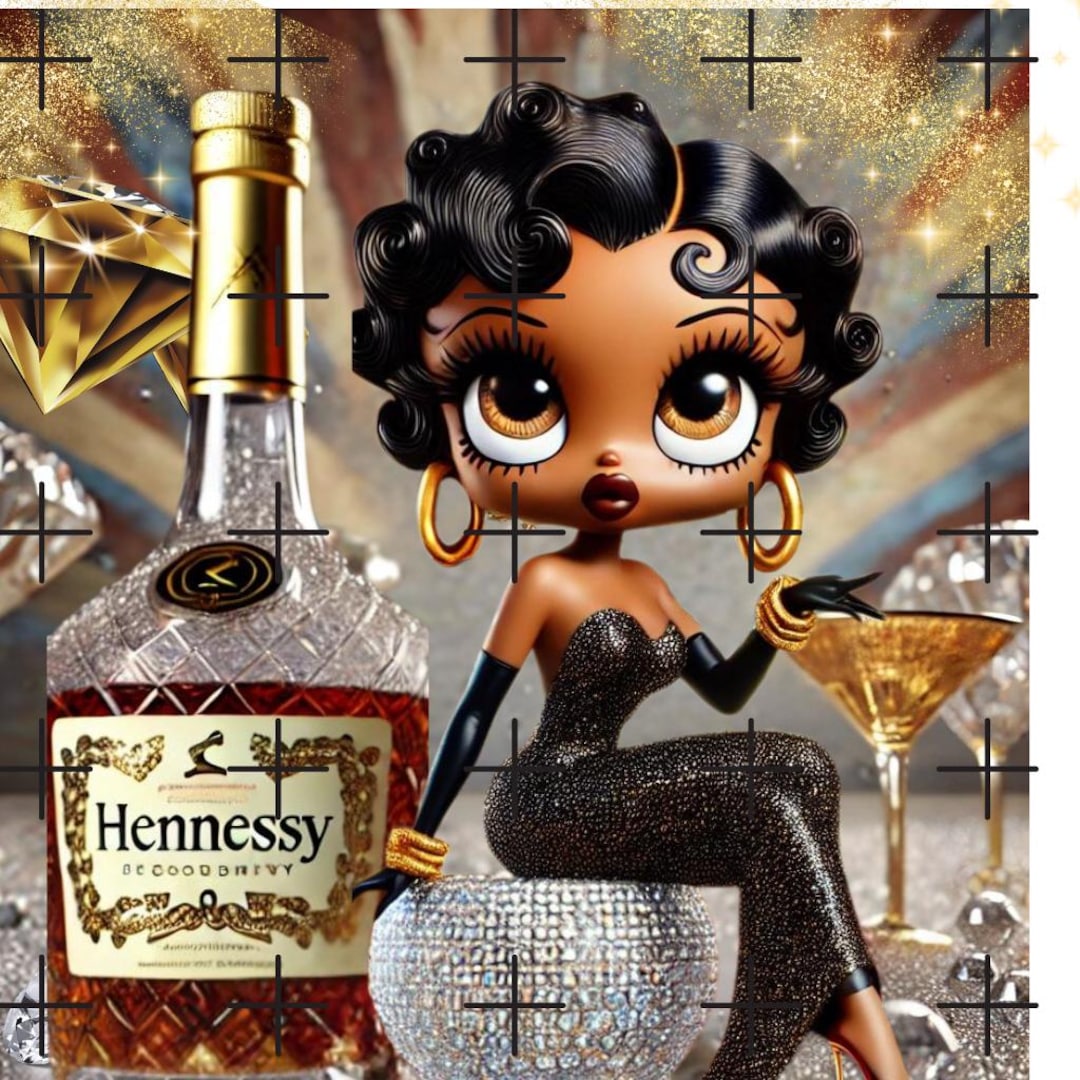 Betty Boop Hennessy PNG Digital File - Etsy