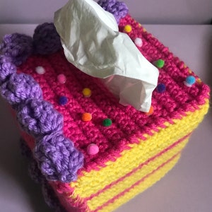Build Your Own Cake- Tissue Box