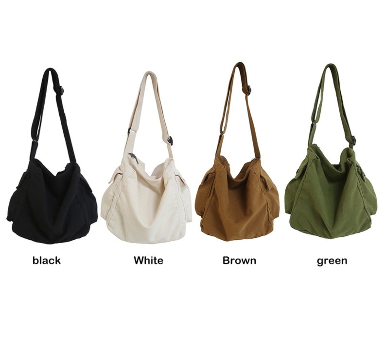 Large Capacity Messenger Bag for Everyday Use Unisex Bag Etsy