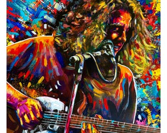 Widespread Panic/ Michael Houser Fine Art Print