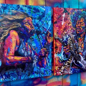 Janis Joplin Original Painting